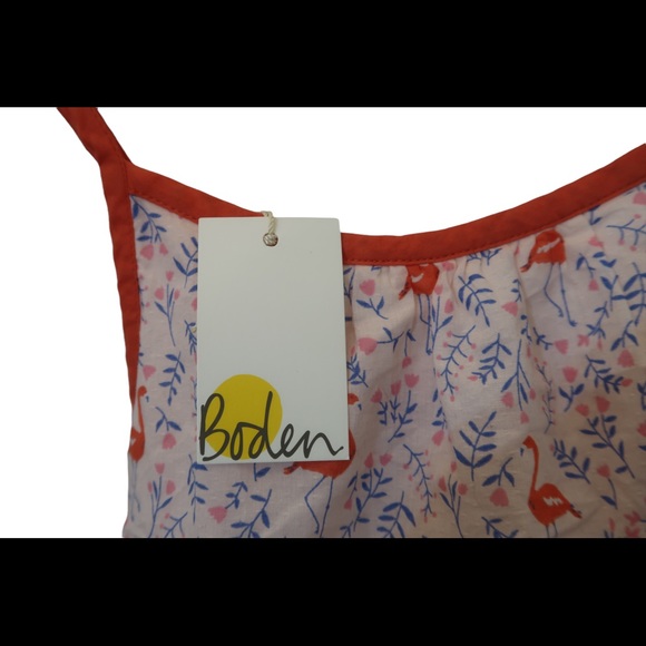 Boden Girls’ Flamingo Dress, size 9-10 years, 140 cm - Picture 2 of 7